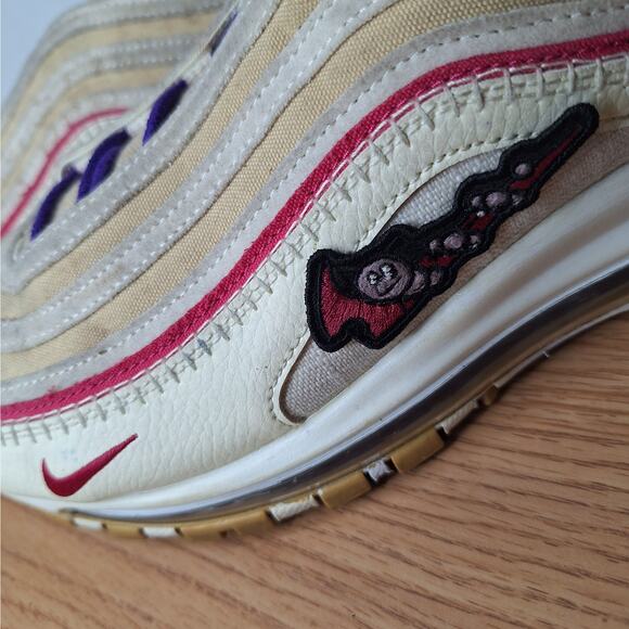 Nike Air Max 97 SE Air Sprung Sesame Electro Purple DH4759-200 Mens Size 13 main image 7